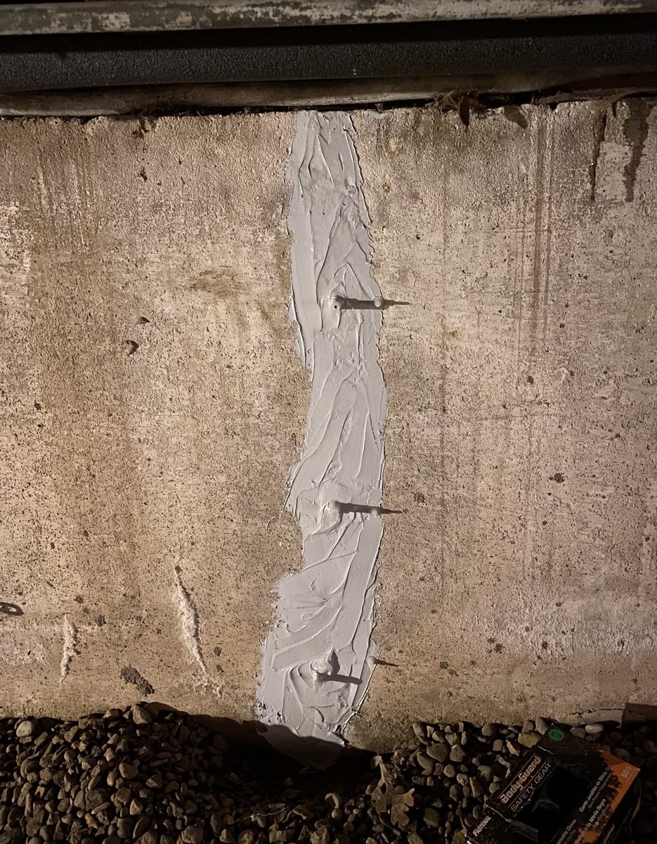Foundation Crack Injection